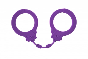 Оковы фиолетовые "Party Hard" силикон