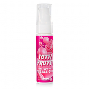 Гель "Tutti-Frutti" с ароматом и вкусом бубль гум, 30ml